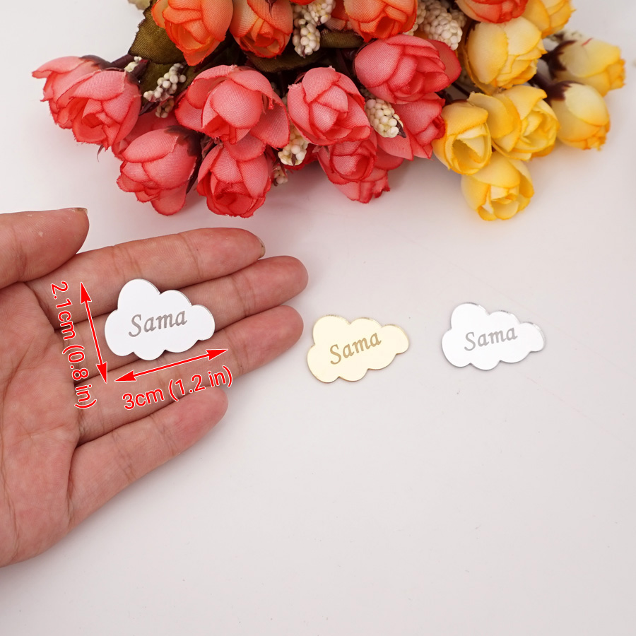 Interior Design Names - Niestandardowe 20 sztuk 7cm 5cm lustro