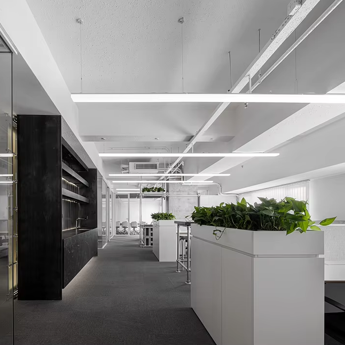 Interior Design Office Space - Plan przestrzeni, rysunek budowlany, planowanie przestrzeni,
