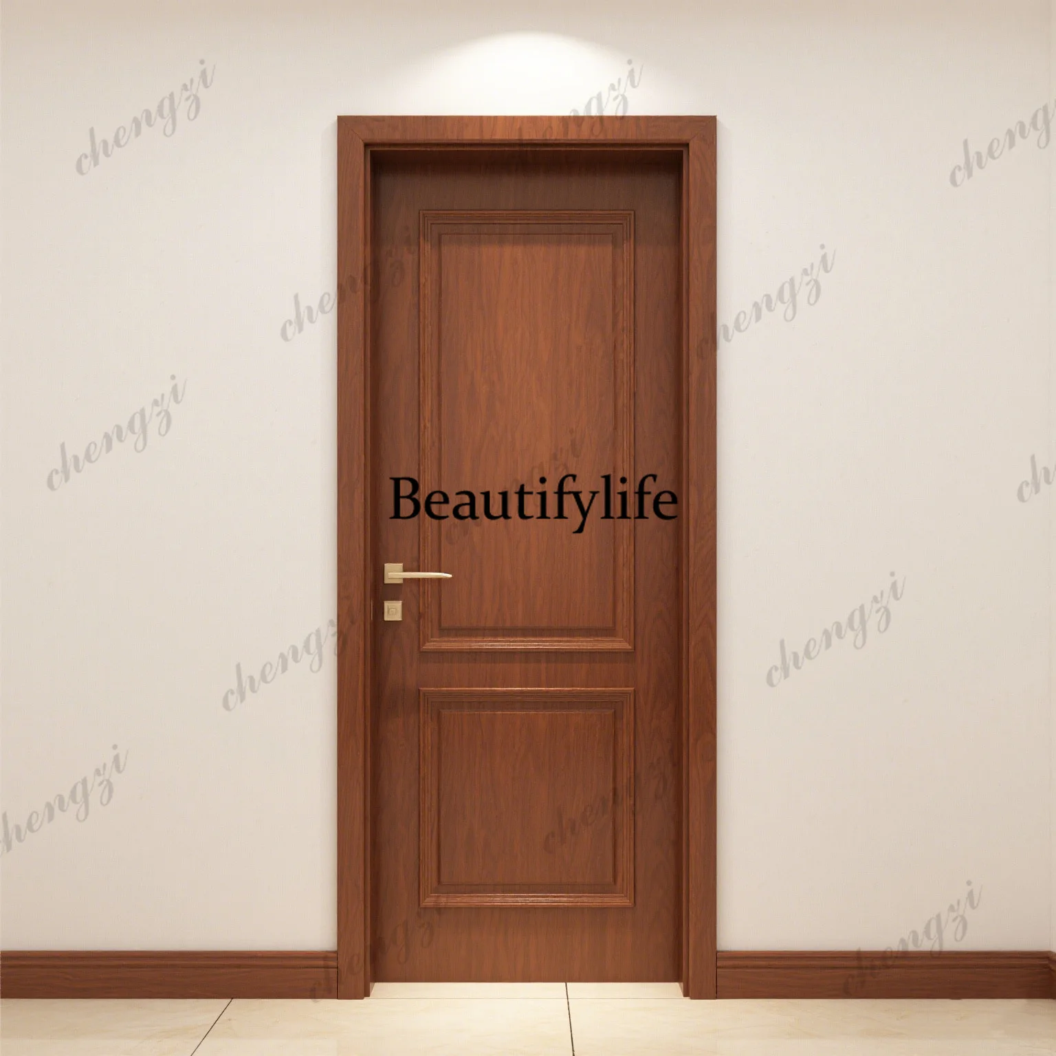 Interior Design Office Space - K153 Personalizowane Drewniane Drzwi Wewnętrzne w