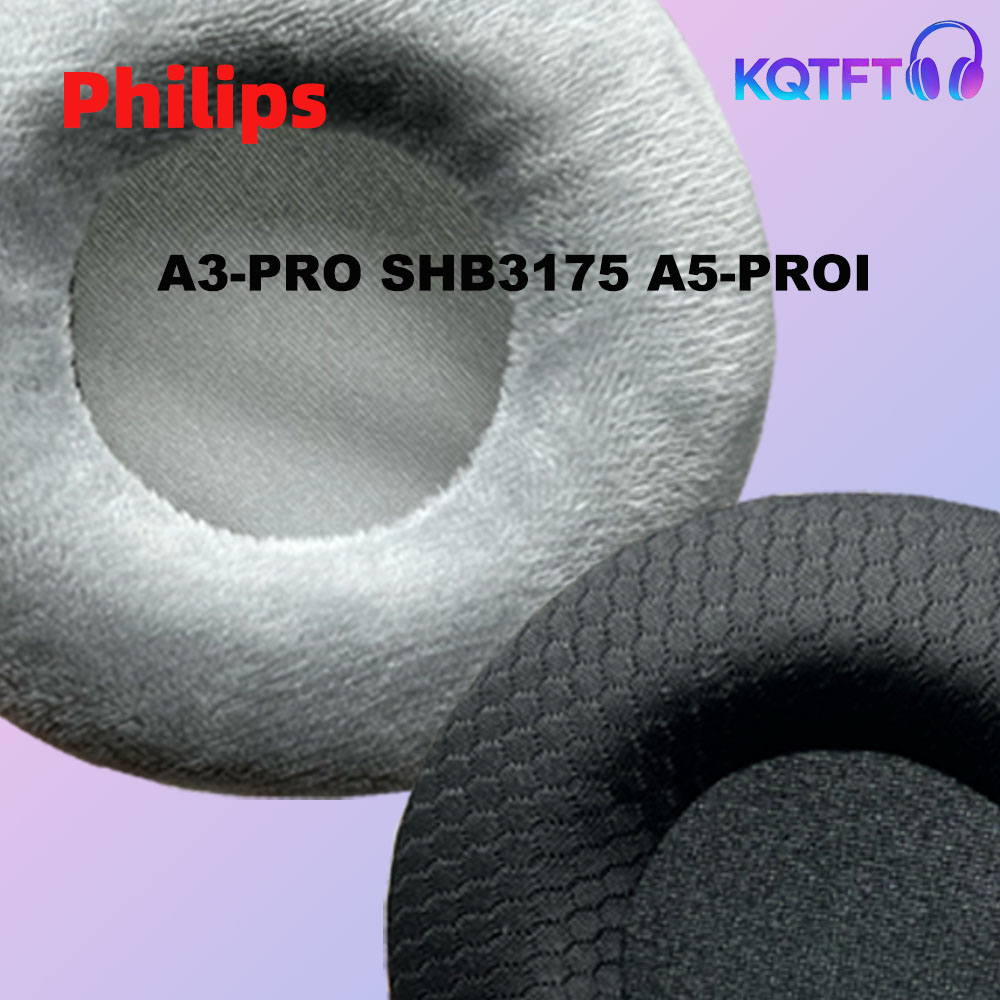 Velvet Cushion Cover - Wymienne nauszniki do słuchawek Philips A3-PRO