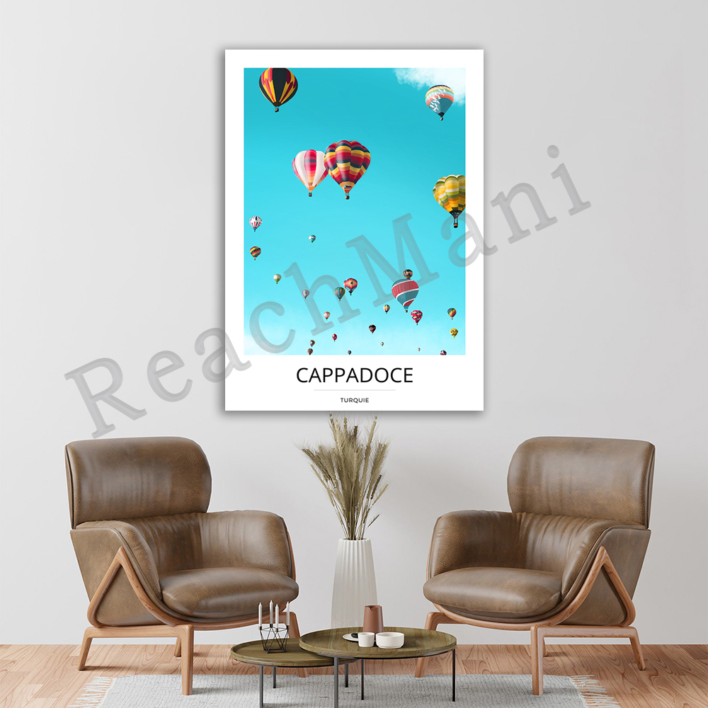 Kappadocja, drukowanie plakató – Interior Design Illustration recenzja i cena