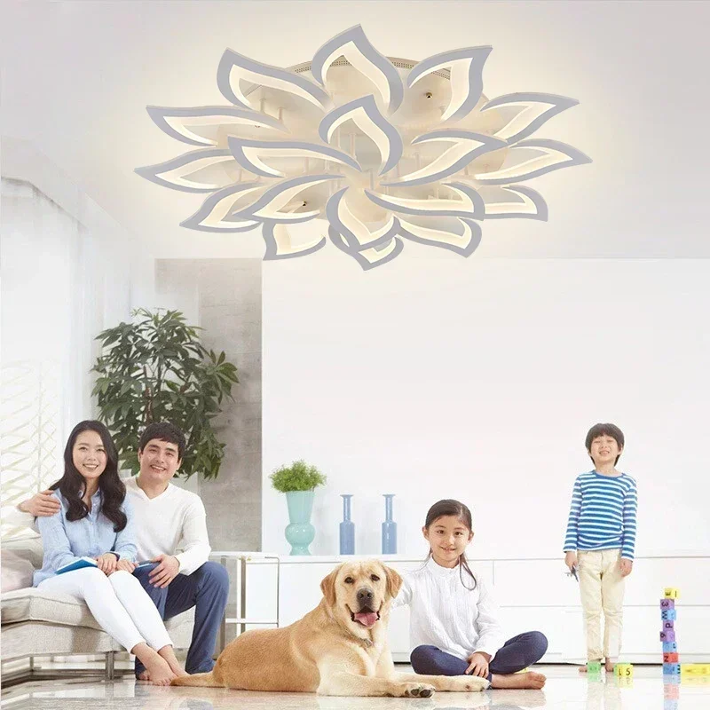 Designerski żyrandol LED z pła – Interior Design Kitchen And Living Room recenzja i cena