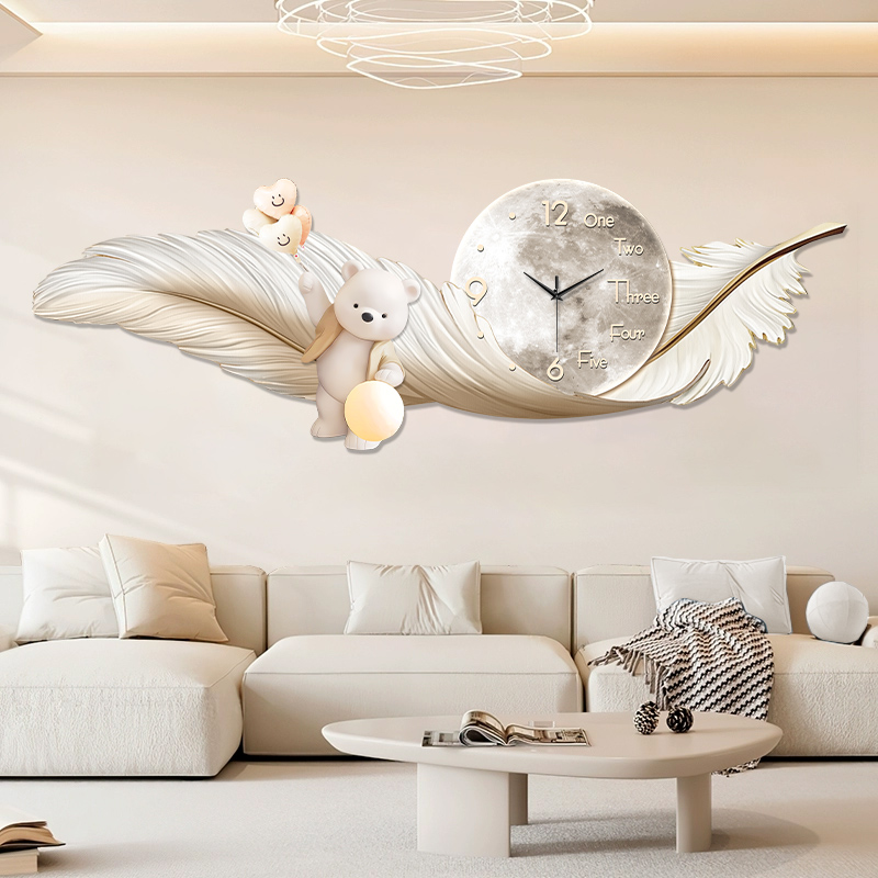 Luksusowy Duży Zegar Ścienny T – Interior Design Kitchen And Living Room recenzja i cena