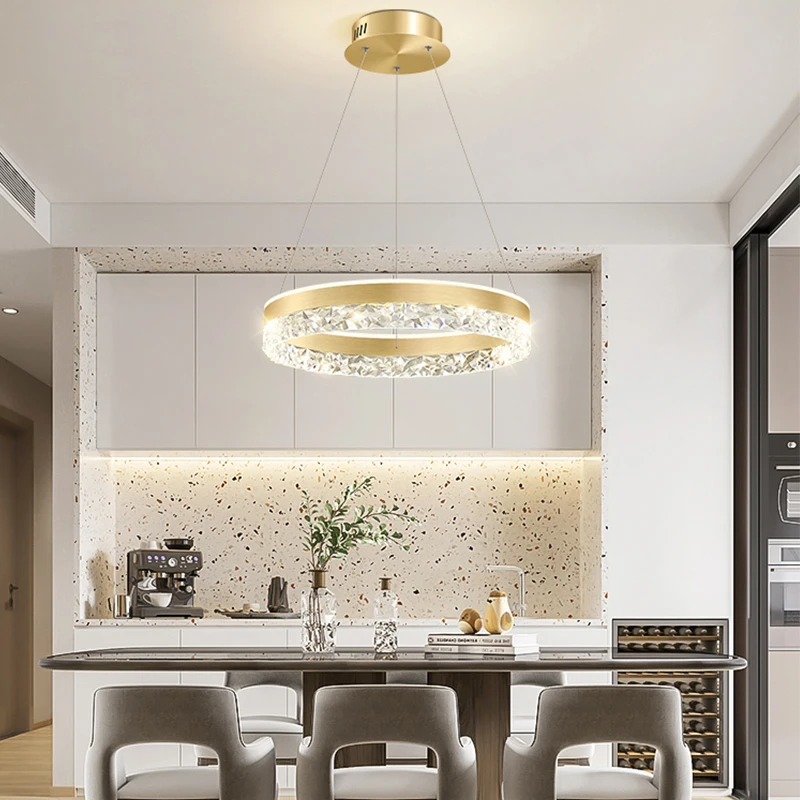 Nowoczesna luksusowa kryształo – Interior Design Kitchen And Living Room recenzja i cena
