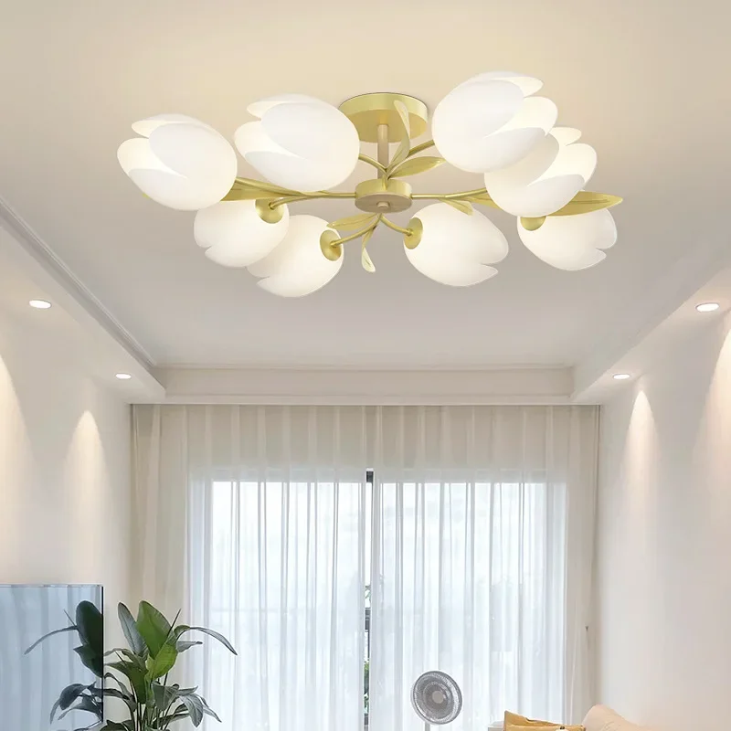 Żyrandole z motywem kwiatowym, – Interior Design Kitchen And Living Room recenzja i cena